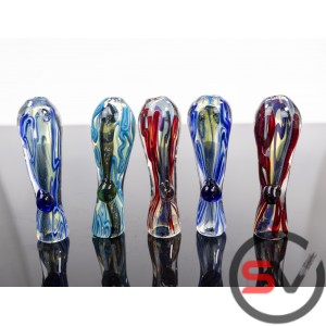 RIPPLE LINES ONE HITTER WITH DOT 5CT/PK